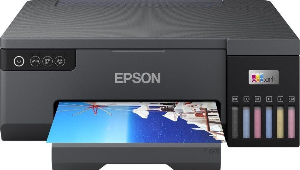 Imprimantă Epson cu jet de cerneală EcoTank L8050 Imprimantă foto cu 6 cerneală/1,5 pl/22 ppm/CDPrint