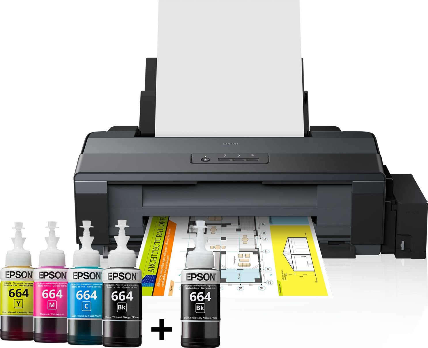 Imprimante si multifunctionale - Imprimanta InkJet Color Epson ITS L1300, A3+