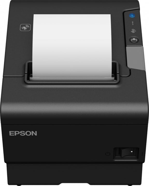 Imprimante termice - Drukarka etykiet Epson Epson Epson TM-T88VI (551A0): USB, Ethernet, Bluetooth, PS, Black, UK