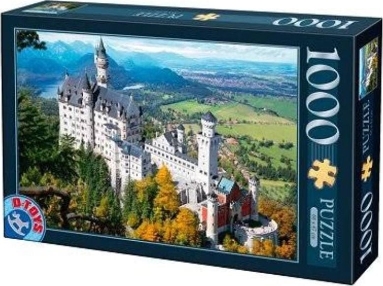 D-Toys Puzzle 1000 Germania, Castelul Neuschwanstein