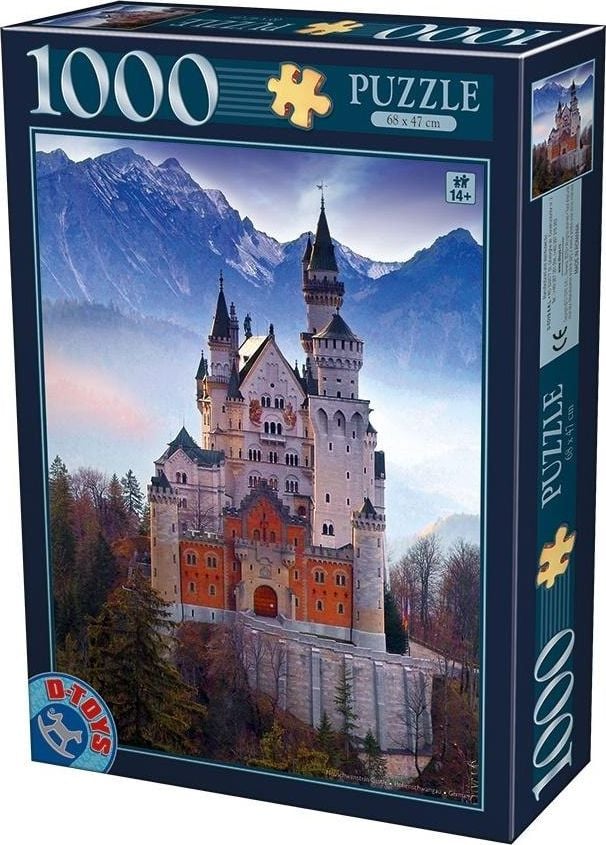 D-Toys Puzzle 1000 Germania, Castelul Neuschwanstein