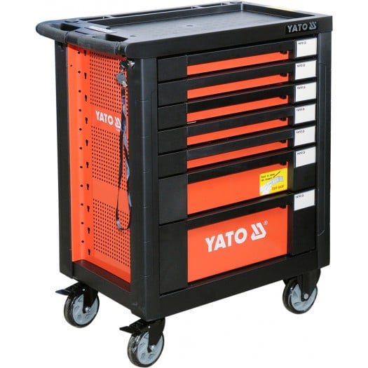 Dulap scule Yato 7 sertare cu echipamente 211szt. (YT-55290)