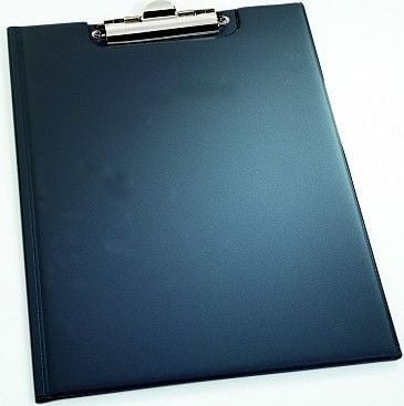 Clipboard durabil A4 standard cu copertă neagră durabilă