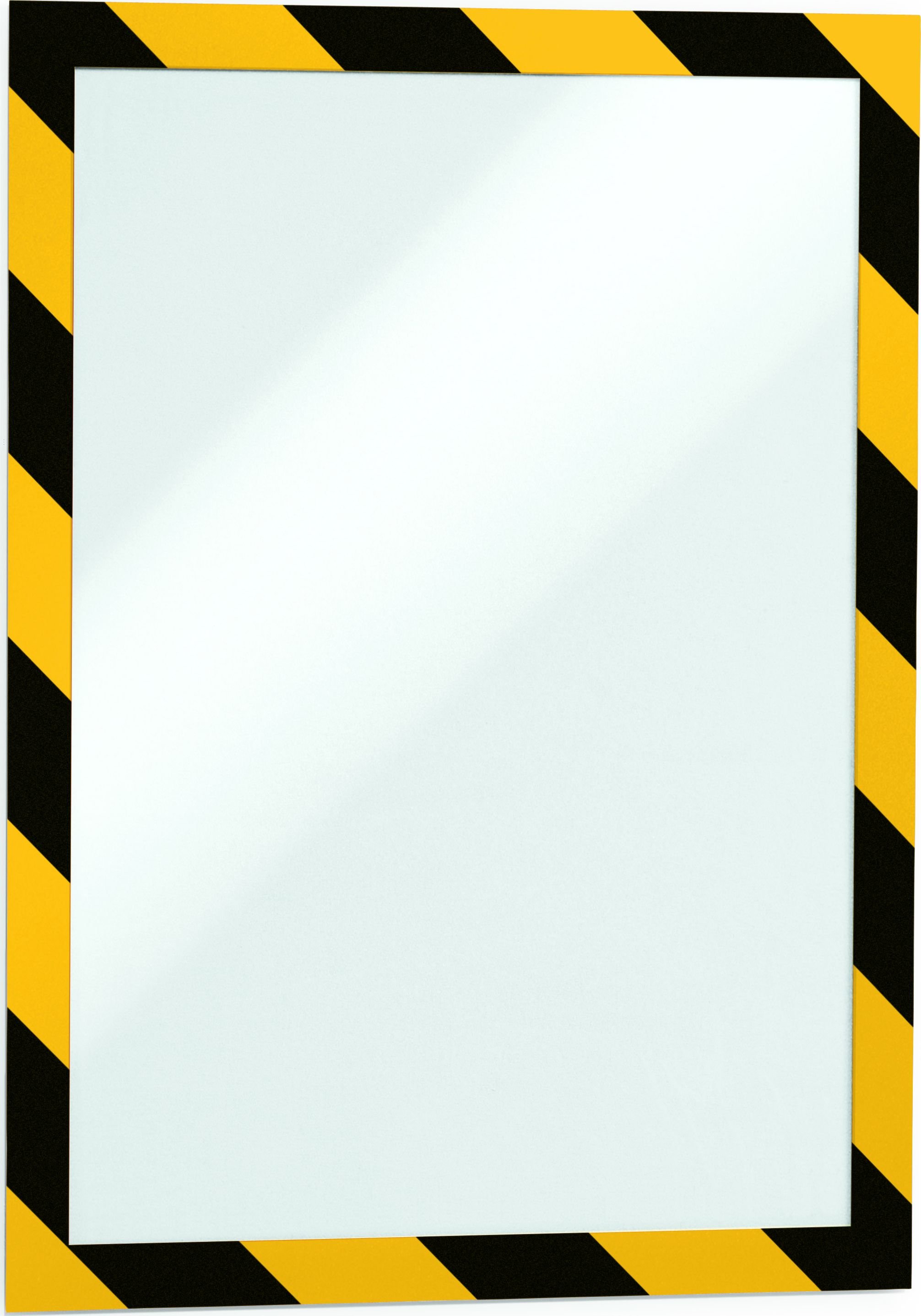 REZISTENT SECURITATE DURAFRAME A4 2 Stück gelb / negru