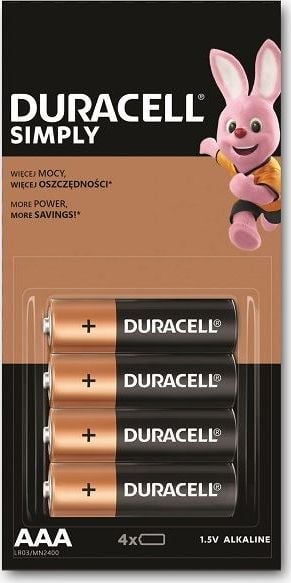 Baterie Duracell AAA / R03 4 buc.