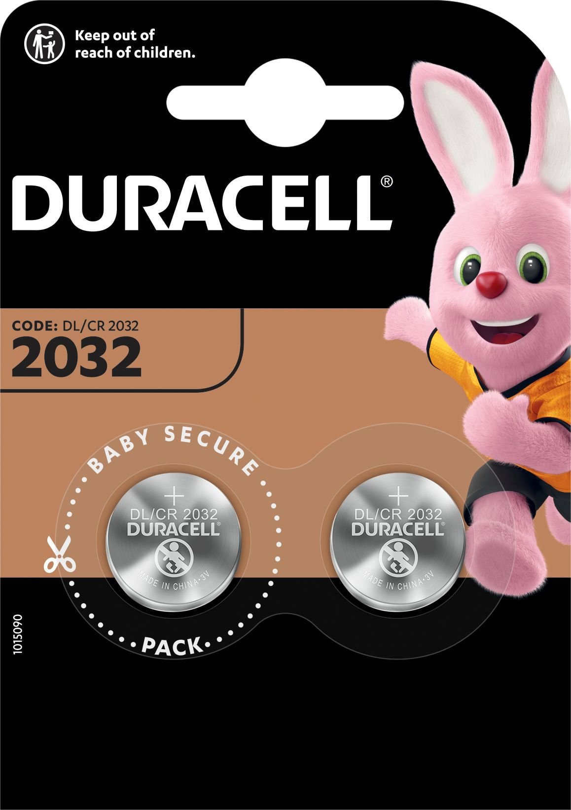 Baterii Duracell Specialitati Lithiu, DL/CR2032, 2 buc