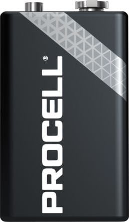 Set 10 bucati baterie Procell 9v duracell industrial alkaline e-block 6lp3146