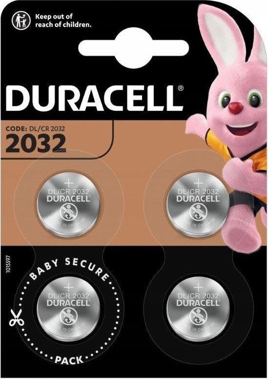 Duracell Battery Electronics CR2032 220mAh 4 buc.