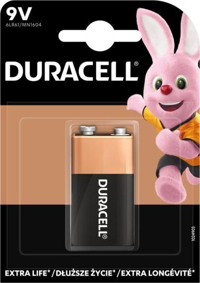 Baterie Duracell DURACELL BASIC 6LR61/9V (1 buc.)V2
