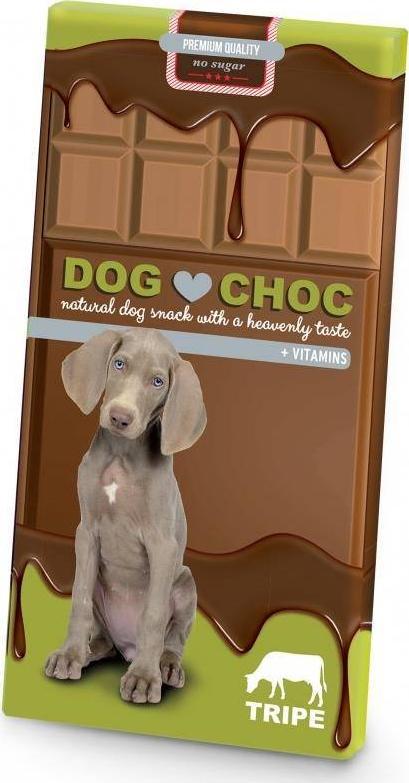 Duvo+ Duvo+ Chocolate Dog Choc Tripe 100g Pentru Caini Cu Rumen