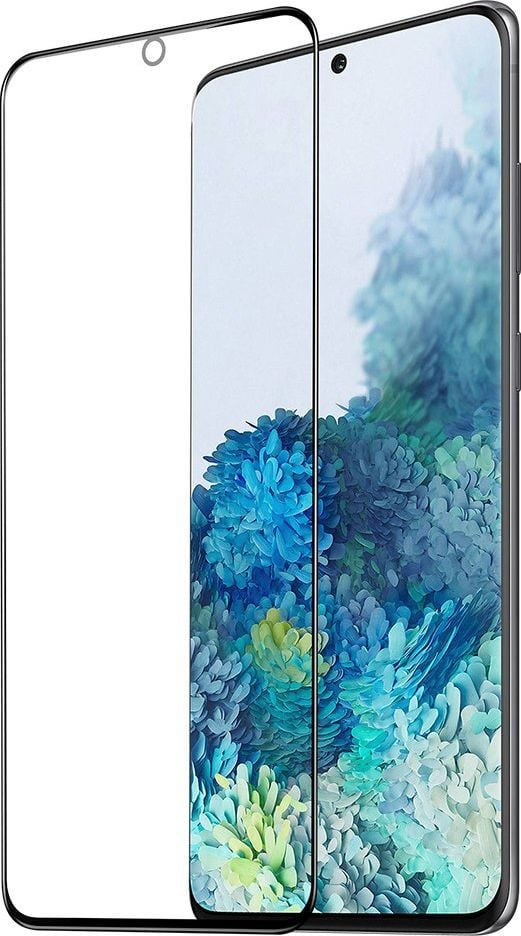 Dux Ducis Dux Ducis 9D Tempered Glass wytrzymałe szkło hartowane 9H na cały ekran z ramką Samsung Galaxy S21 5G czarny (case friendly)