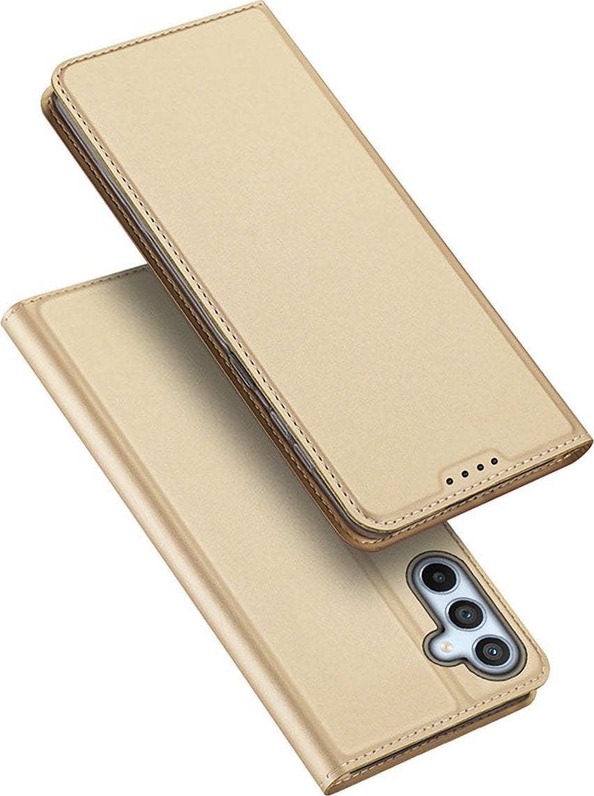 Dux Ducis Husă Dux Ducis Skin Pro pentru Samsung Galaxy A54 5G Husă cu suport pentru portofel pentru carduri flip auriu