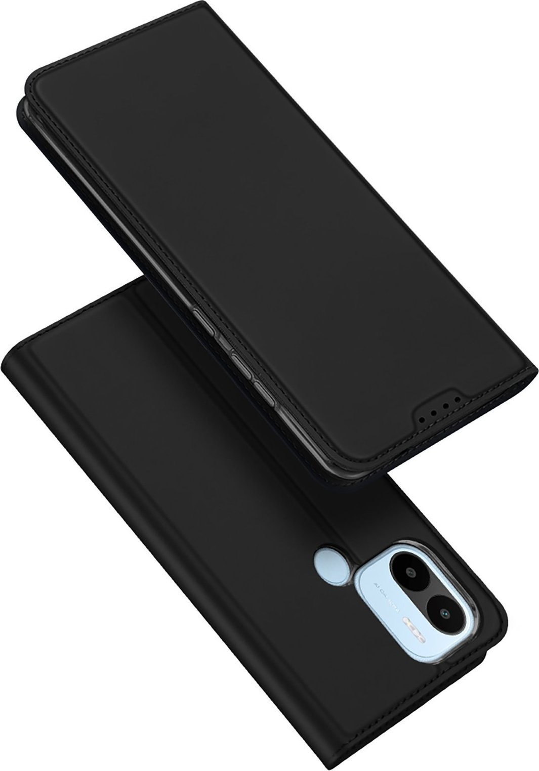 Dux Ducis Dux Ducis Skin Pro etui do Xiaomi Redmi A1+ pokrowiec z klapką portfel na kartę podstawka czarne