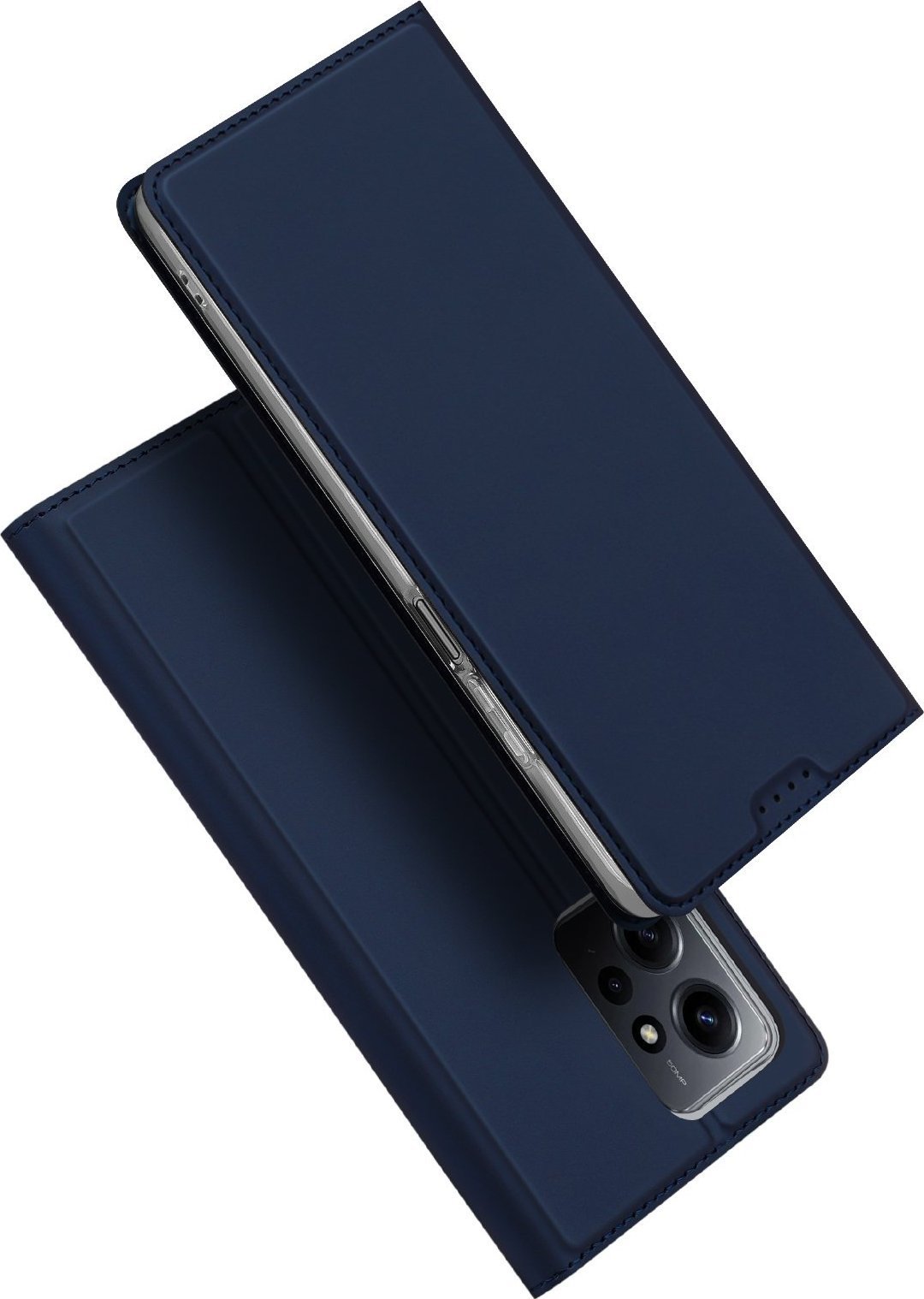 Dux Ducis Dux Ducis Skin Pro etui do Xiaomi Redmi Note 12 pokrowiec z klapką portfel na kartę podstawka niebieskie