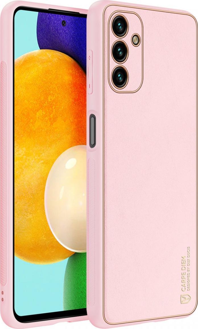 Dux Ducis Husa eleganta Dux Ducis Yolo din piele ecologica pentru Samsung Galaxy A13 5G roz