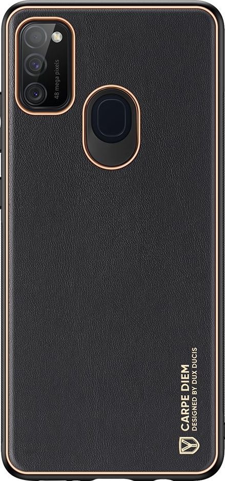 Dux Ducis Husa eleganta Dux Ducis Yolo din piele ecologica pentru Samsung Galaxy M30s neagra