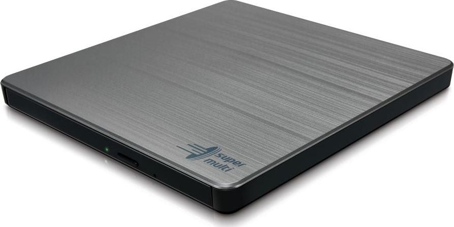 DVD Writer extern Hitachi-LG GP60NS60, Slim, Argintiu
