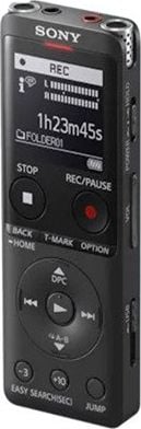 Reportofoane - Reportofon Sony ICD-UX570B, Microfon stereo, MP3, USB, Slot microSD, 4GB, Negru