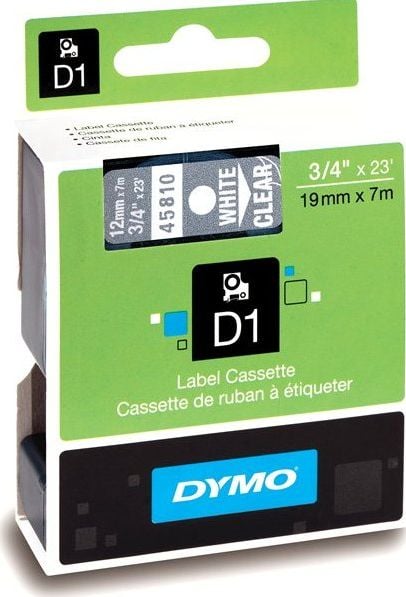 Benzi etichete - Dymo D1-TAPE 19MM X 7M - S0720900