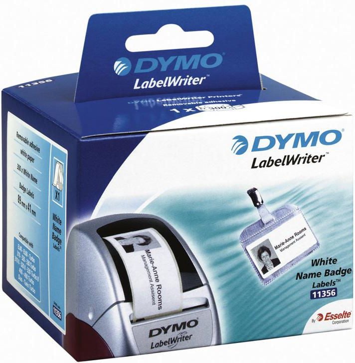 Etichete termice, DYMO 11356 LabelWriter, neadezive, 89mmx41mm, hartie alba, S0722560 DY11356