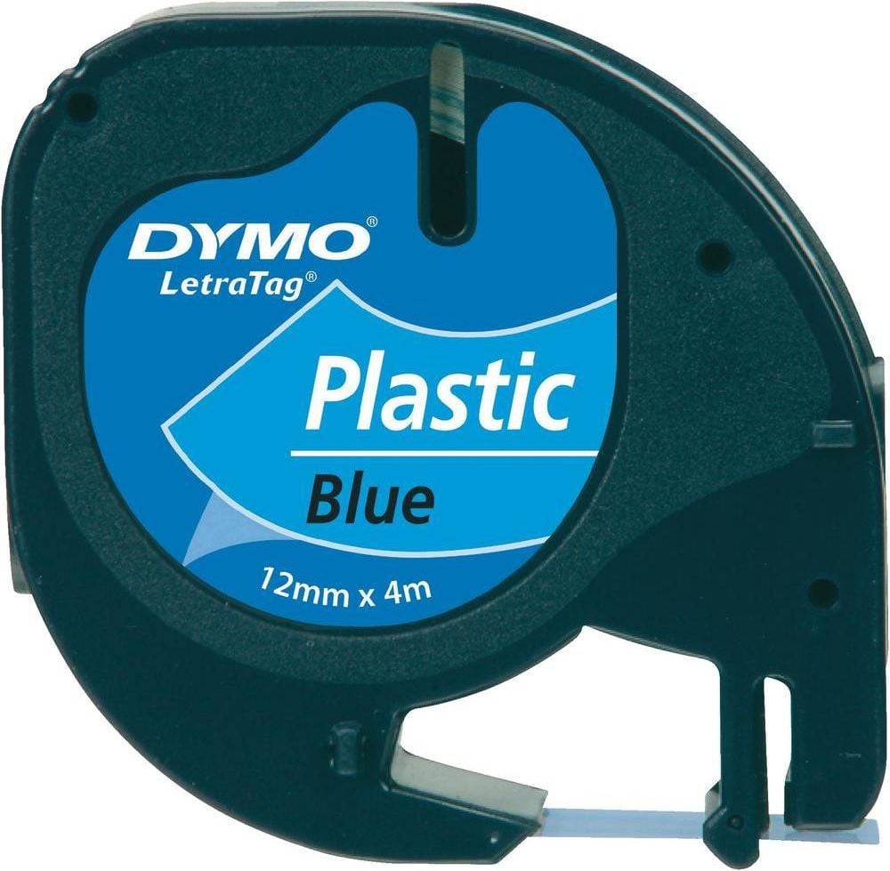 Dymo Letratag blue 12mm x 4 m 91225 (S0721700)