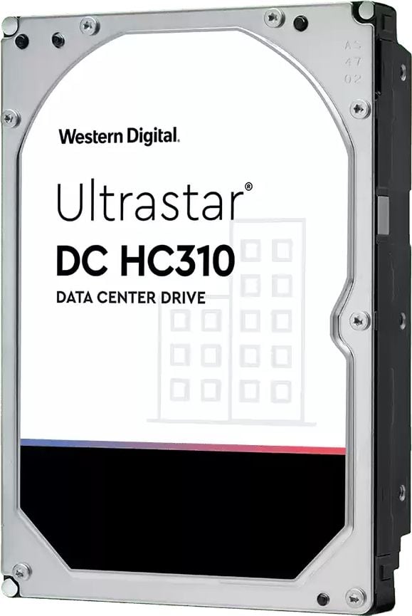 Dysk HDD HGST Western Digital Ultrastar DC HC 310 (7K6) HUS726T6TALN6L4 (6 TB; 3.5`; SATA III)