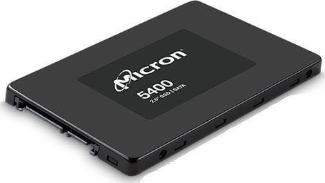 Dysk serwerowy Micron Micron 5400 PRO - SSD - verschlusselt - 7.68 TB - intern - 2.5` (6.4 cm) - SATA 6Gb/s - 256-Bit-AES - Self-Encrypting Drive (SED), TCG Enterprise SSC