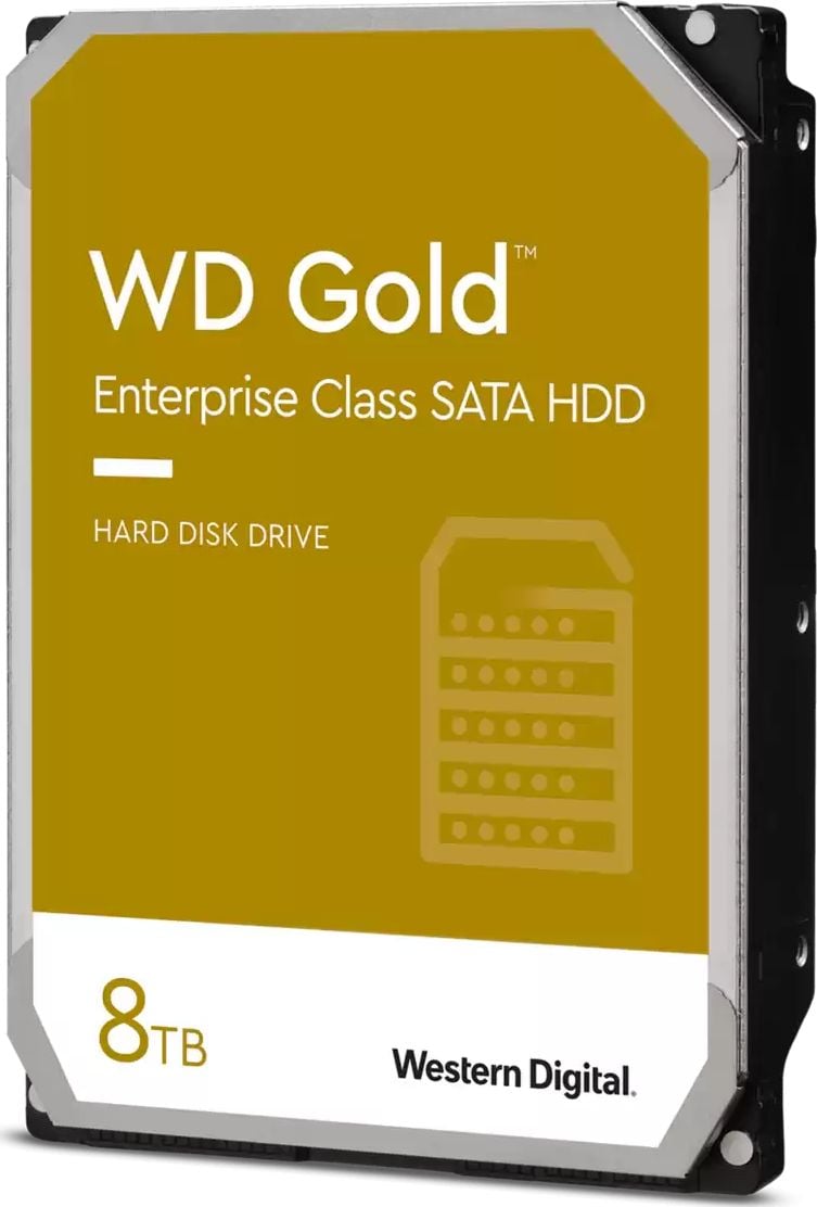 HDD WD Gold 8TB, 7200RPM, 256MB cache, SATA III