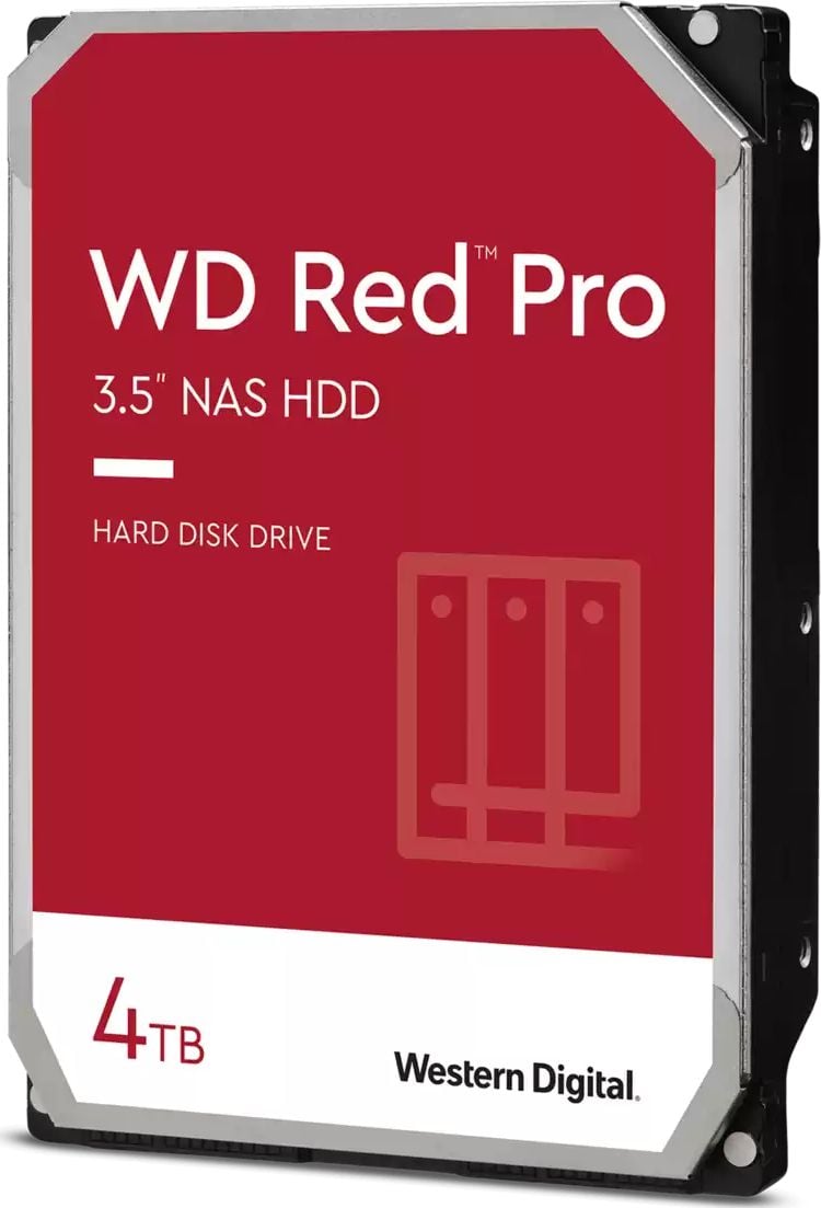 HDD WD Red Pro 4TB, 7200rpm, 256MB cache, SATA III