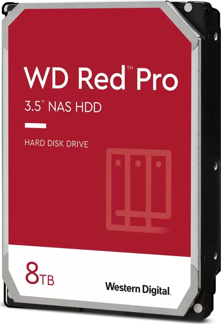 Hard Disk-uri server - Hard disk WD Red Pro 8TB SATA-III 7200RPM 256MB
