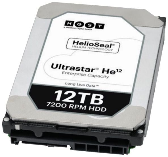 HDD Western Digital, HGST Ultrastar, DC HC510, He12, 12 TB, 3.5'', SAS-3, 12Gb/s