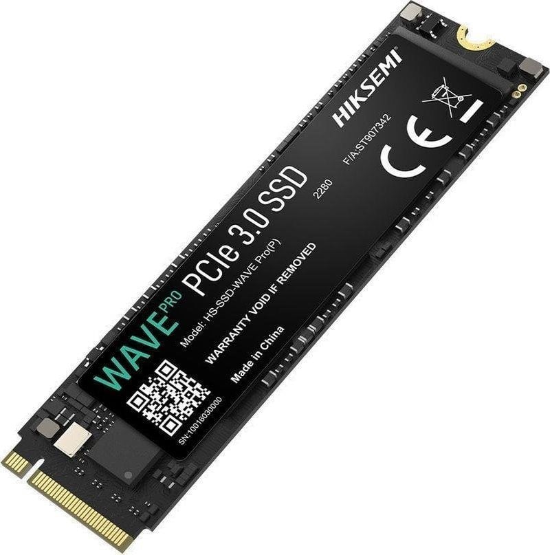 Dysk SSD HIKSEMI Wave Pro P 512GB M.2 2280 PCI-E x4 Gen3 NVMe (HS-SSD-WAVE Pro(P)(STD)/512G/PCIE3/WW)