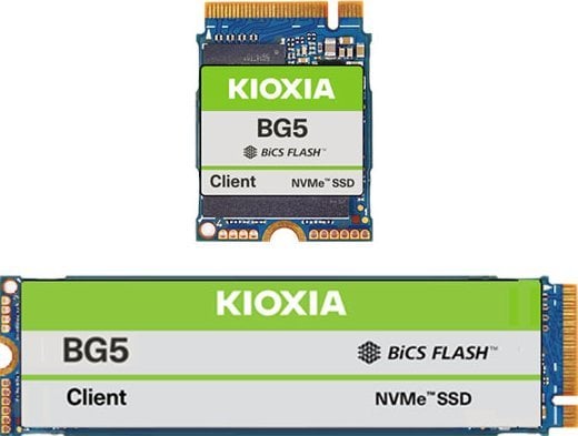 Dysk SSD Kioxia KIOXIA BG5 Series KBG50ZNS512G - SSD - 512 GB - Client - intern - M.2 2230 - PCIe 4.0 x4 (NVMe)