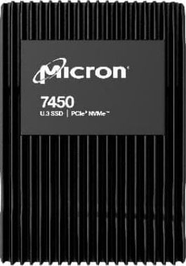 SSD Micron 7450 PRO 960GB U.3 (15mm) NVMe Gen4 MTFDKCC960TFR-1BC1ZABYYR (DWPD 1) este un dispozitiv de stocare solid state produs de Micron. Are o capacitate de 960GB, suporta standardul NVMe Gen4 si are un nivel de rezistenta la scriere de 1 DWPD (d