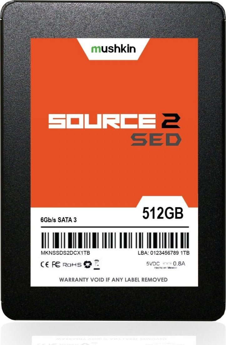 Dysk SSD Mushkin SSD Mushkin Source2 SED 2,5 512GB SATA3