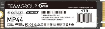Dysk SSD TeamGroup SSD Team MP44 M.2 1TB PCIe G4x4 2280