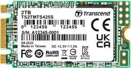 Dysk SSD Transcend 425S 2TB M.2 2242 SATA III (TS2TMTS425S)