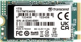 Dysk SSD Transcend SSD 1TB Transcend M.2 MTE400S (M.2 2242) PCIe Gen3 x4 NVMe