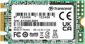 Dysk SSD Transcend SSD 250GB Transcend M.2 MTS425S (M.2 2242) 3D NAND, SATA3