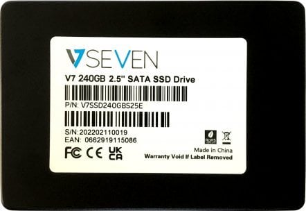 Dysk SSD V7 V7 240GB 2.5` SATA III (V7SSD240GBS25E)