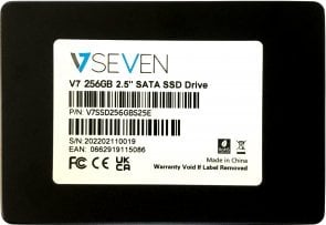 Dysk SSD V7 V7 256GB 2.5` SATA III (V7SSD256GBS25E)