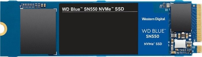 Dysk SSD WD Blue SN550 1TB M.2 2280 PCI-E x4 Gen3 NVMe (WDS100T2B0C)