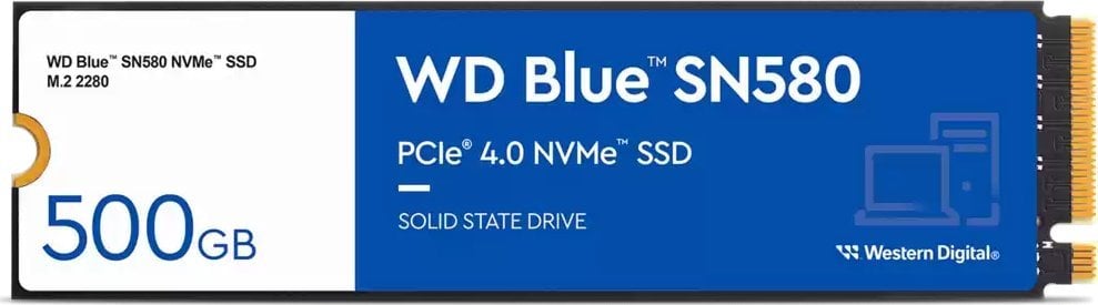 Dysk SSD WD WD BLUE SN580 NVME SSD INTERNAL