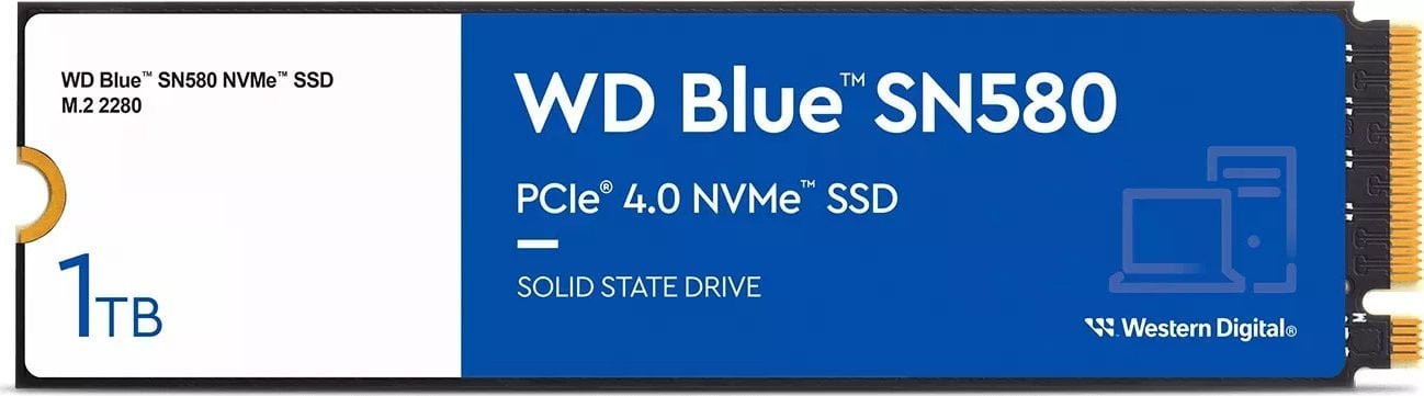 Dysk SSD WD WD BLUE SN580 NVME SSD INTERNAL