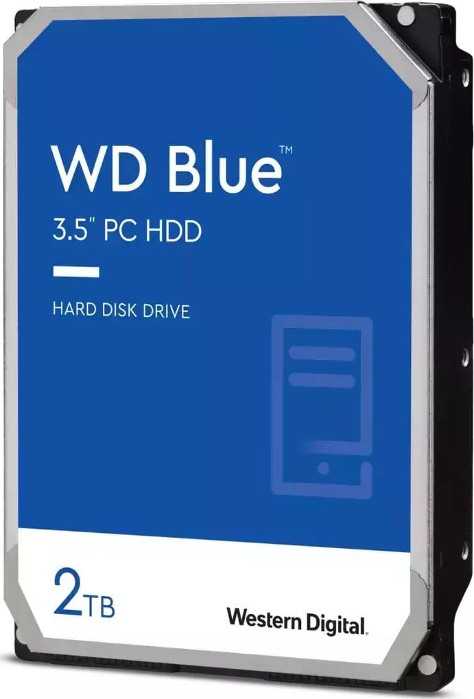 Hard Disk-uri - Unitate SATA III WD Blue 2TB 3,5" (WD20EARZ)