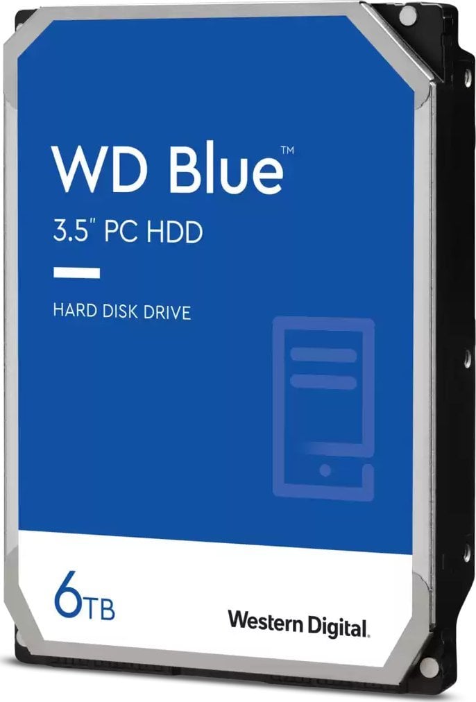 Hard Disk-uri - Unitate SATA III WD Blue de 6TB de 3,5".