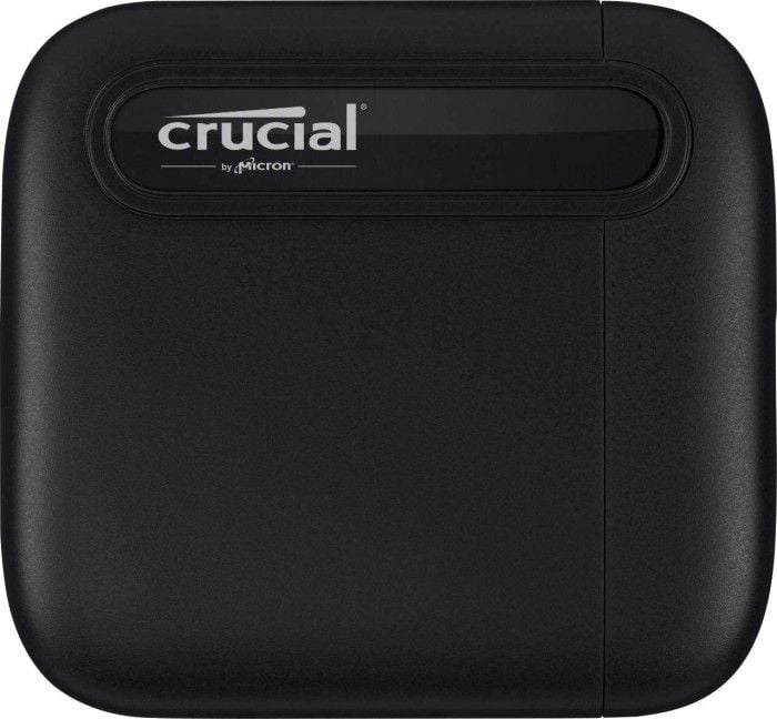 SSD extern Crucial X6, 4TB, 2.5`, USB 3.0, Negru