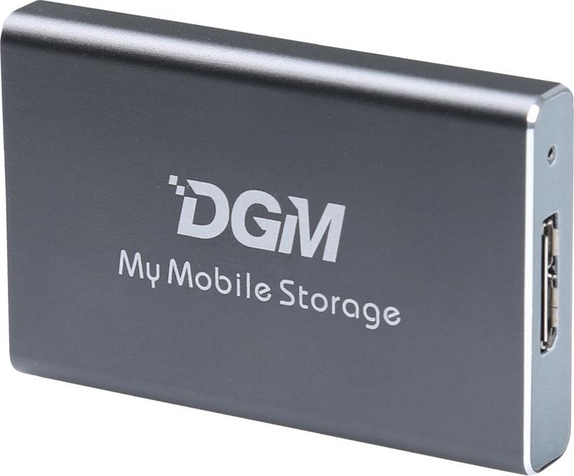 DGM SSD My Mobile Storage Disc dur extern 128 GB gri (MMS128SG)
