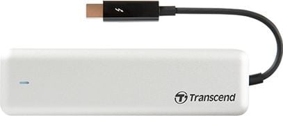 Dysk zewnętrzny SSD Transcend SSD JetDrive 855 960 GB Srebrno-czarny (TS960GJDM855)