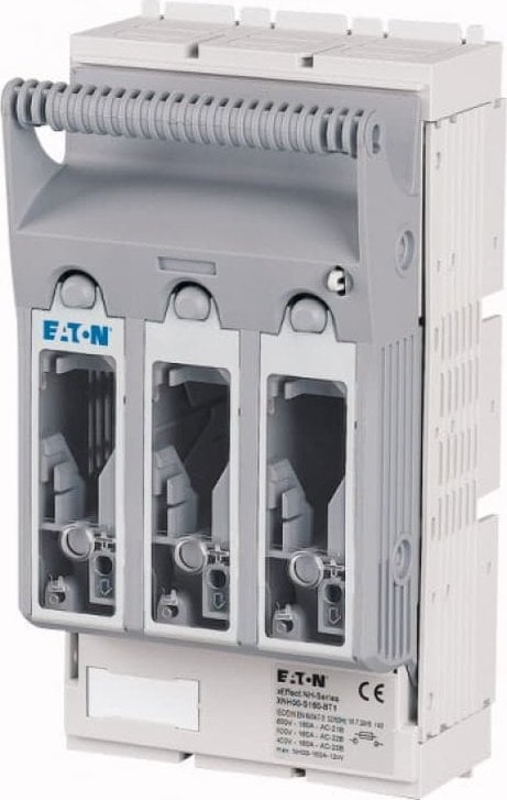 Eaton 3P 160A NH00 Separator de bază pentru siguranțe pentru bare colectoare XNH00-S160 183033